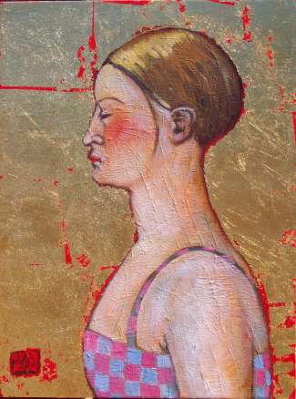 profile of a woman
